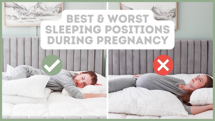 بهترین مدل خوابیدن هنگام بارداری