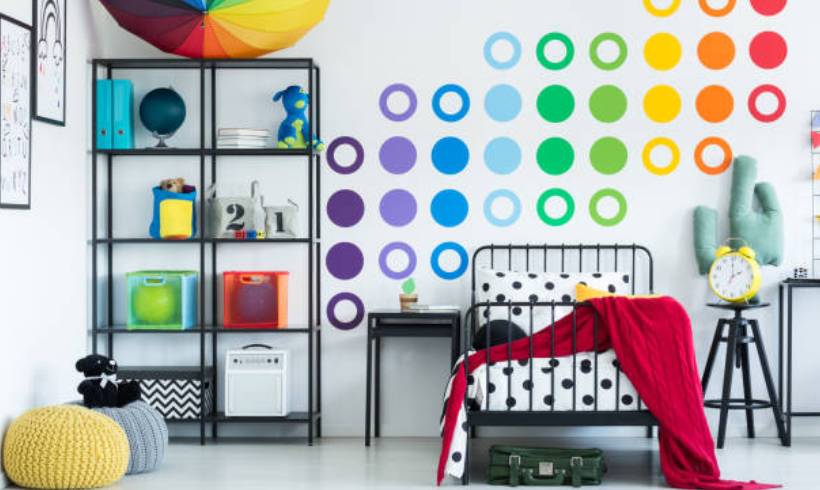 طراحی دیوار اتاق کودک