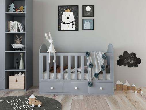 تخت خواب نوزاد پسر