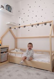 تخت خواب کودک ساده