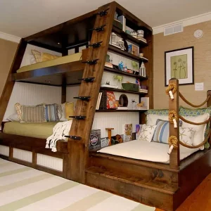 ایده تخت دو طبقه با طراحی متفاوت