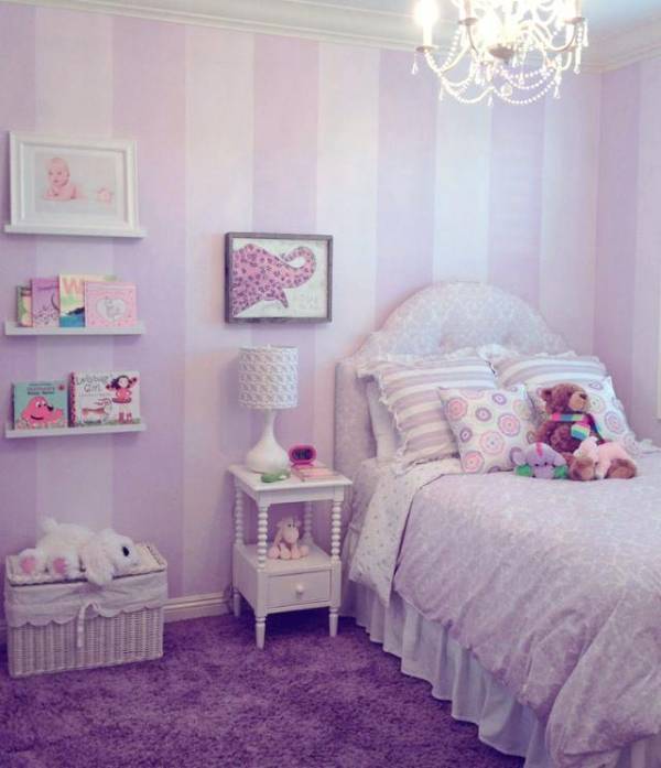 اتاق خواب دخترانه رویایی