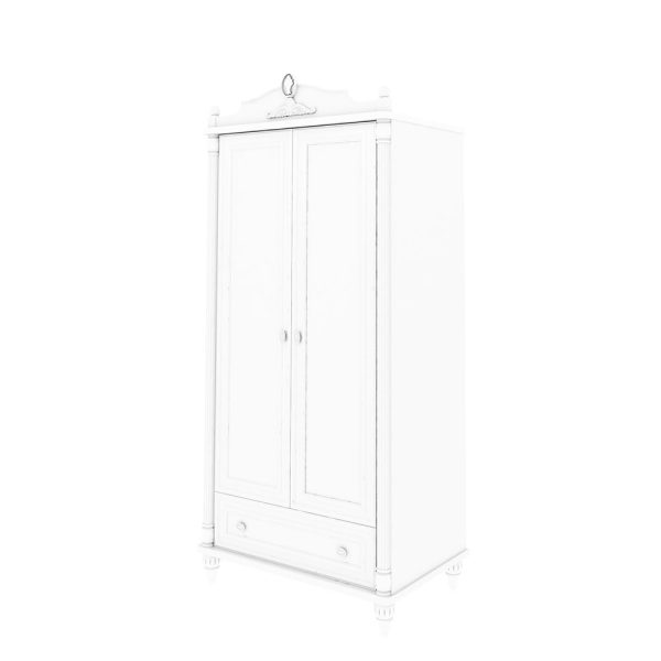 کمد سفید نوزاد سرویس سیسمونی اسپرت