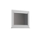 قاب آینه دراور سفید ساده مناسب اتاق کودک نوجوان و بزرگسال