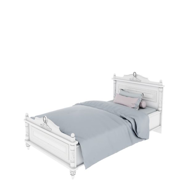 تخت یک نفره کلاسیک جوان سایز 120 و تخت خواب دو نفره 160 تخت خواب یک نفره سفید