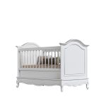 سرویس تخت نوزادی سفید با طراحی خاص و با کیفیت عالی