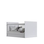 ننو و تخت ساده نوزاد و سیسمونی ثابت شده روی زمین