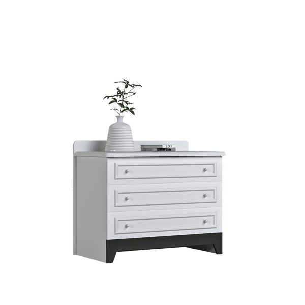 صندوق و دراور تخت اسپرت سه کشو اتاق کودک