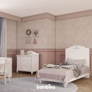 سرویس خواب نوجوان تبدیل شده از تخت نوزادی چهار منظوره