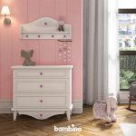 ست دراور و آویز شلف دیواری دخترانه