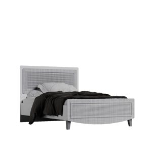 تخت خواب یک نفره عرض 120 و تخت خواب یک نفره عرض 100 طوسی و سفید اسپرت دخترانه و پسرانه