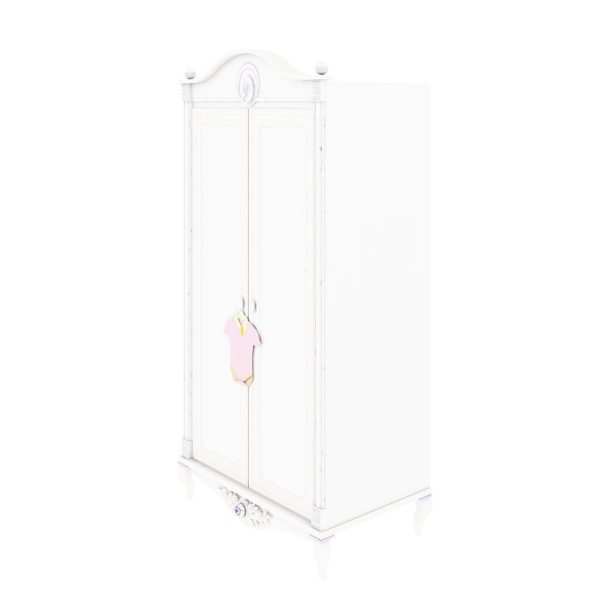 کمد دخترانه دو درب اتاف خواب مناسب اتاق دخترانه