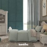 سرویس یک نفره کلاسیک به همراه تخت بزرگسال شیک و محکم