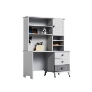 میز تحریر با کتابخانه