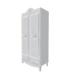 کمد سفید کودک مخصوص اتاق کودک و نوجوان