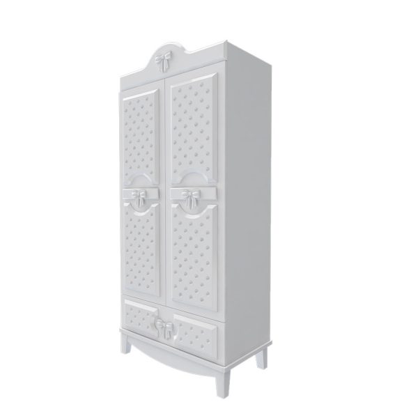 کمد سفید کودک مخصوص اتاق کودک و نوجوان