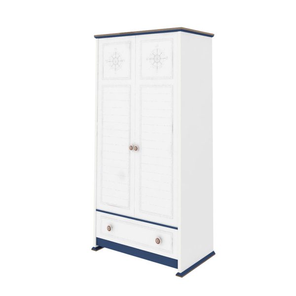 کمد پسرانه دو درب مناسب سیسمونی پسرانه