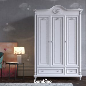 کمد بزرگ لباس سه درب جادار اتاق خواب