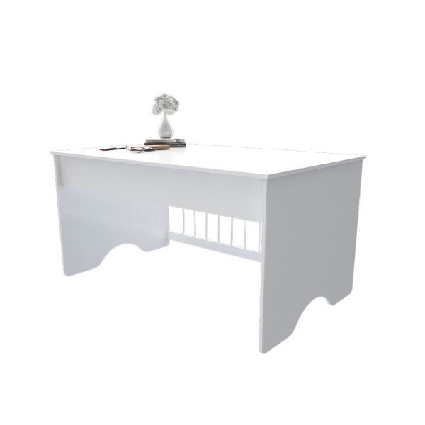 میز تحریر تبدیل شده از تخت نوزاد مناسب اتاق کودک