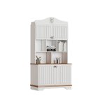 کتابخانه نوجوان دو درب با طراحی شلف طبقاتی و کمد