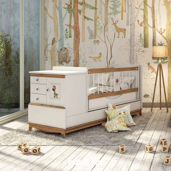 تخت نوزادی مناسب سیسمونی چند منظوره