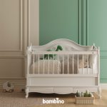 تخت کودک و نوزادی با پشت کاناپه ای بسیار شکیل و جدید