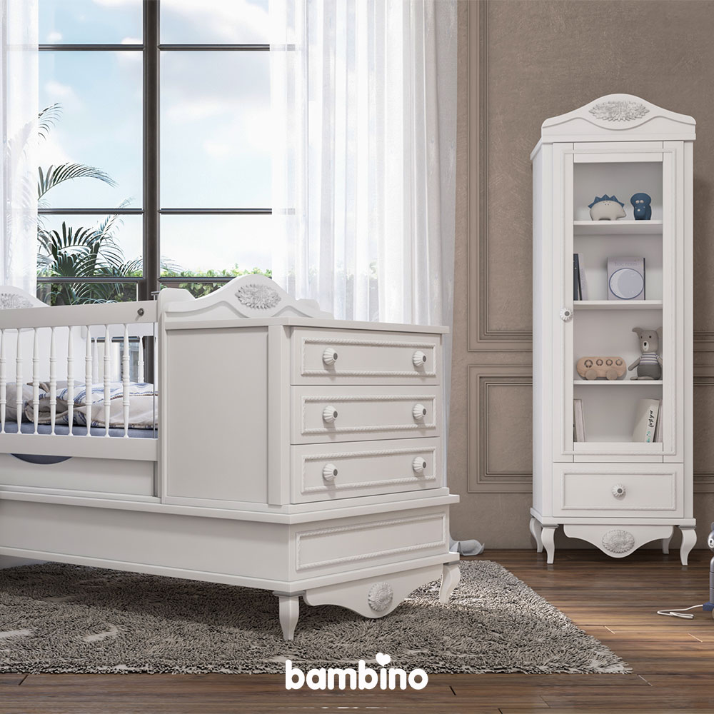 تخت و ویترین کودک و سیسمونی نوزاد