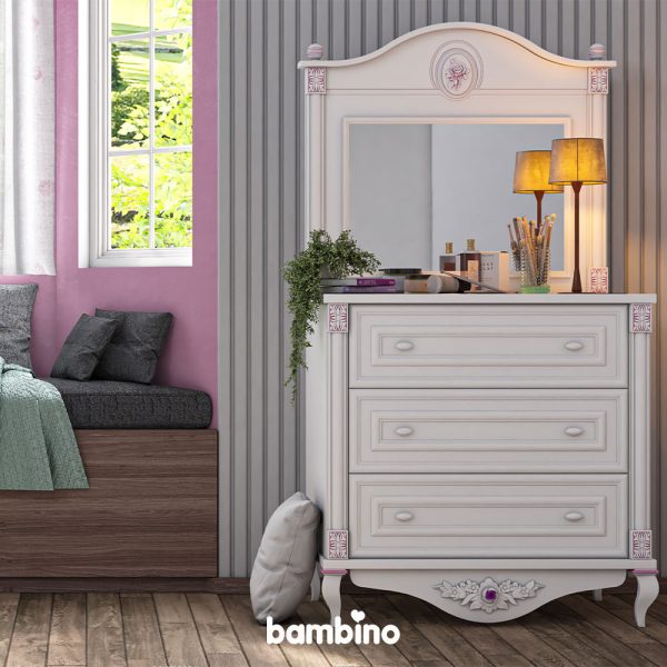 میر آراِیش شیک و زیبا دخترانه با طرح گل