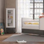 ویترین سیسمونی تک درب سرویس نوزاد مدل راشل - تصویر 2