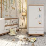 مبلمان اتاق نوزاد و سیسمونی زرح دار فانتزی