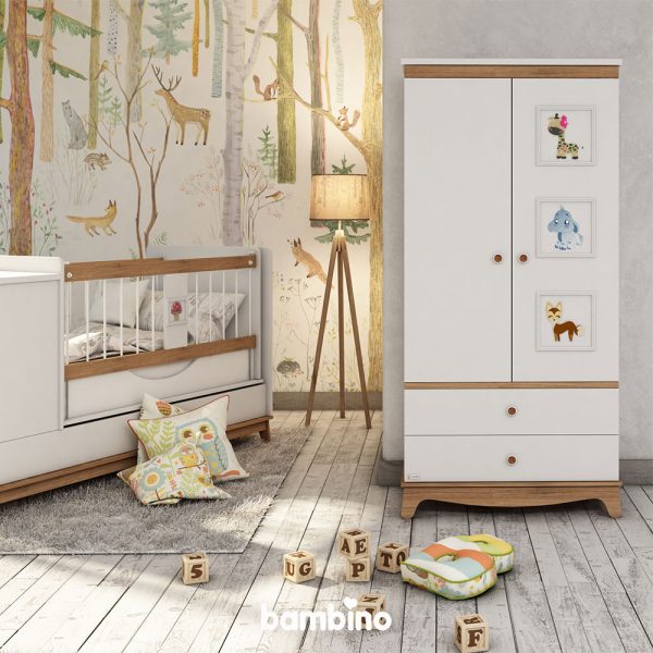 مبلمان اتاق نوزاد و سیسمونی زرح دار فانتزی