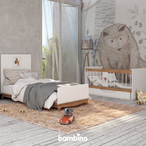 سرویس خواب کودک و نوجوان با استیکر حیوانات