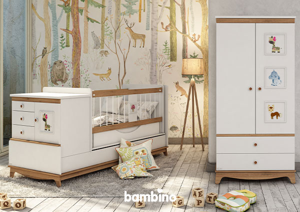 سرویس سیسمونی و نوزاد مدل رایکا بامبینو