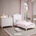 سرویس خواب نوجوان و کودک سفید شیک