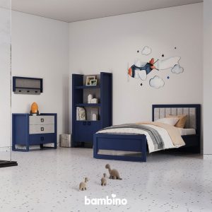 جدیدترین سرویس خواب یک نفره سورمه ای