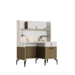 میز تحریر با کتابخانه با طراحی استاندارد مناسب دانش آموز و دانشجو