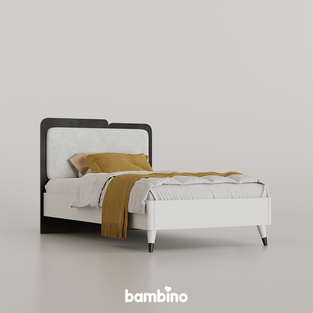 تخت یک نفره مدرن سایز 100 استاندارد شیک و جدید