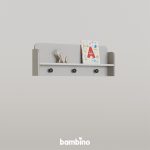 شلف دیواری کودک و نوزاد سرویس سیسمونی مدل گریجو