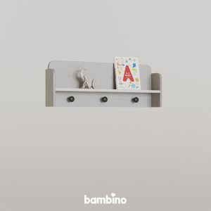 شلف دیواری کودک و نوزاد سرویس سیسمونی مدل گریجو