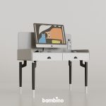 میز تحریر مینیمال سرویس یک نفره مدل گریجو