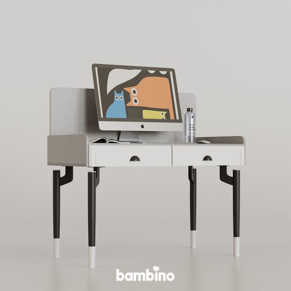 میز تحریر مینیمال سرویس یک نفره مدل گریجو