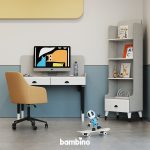 کتابخانه و میز تحریر نوجوان شیک و جدید