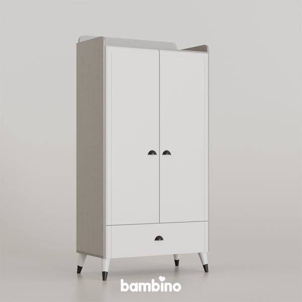 کمد لباس کودک و نوزاد سرویس سیسمونی مدل گریجو